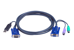 3M USB KVM Cable with built-in PS2 to USB Converter