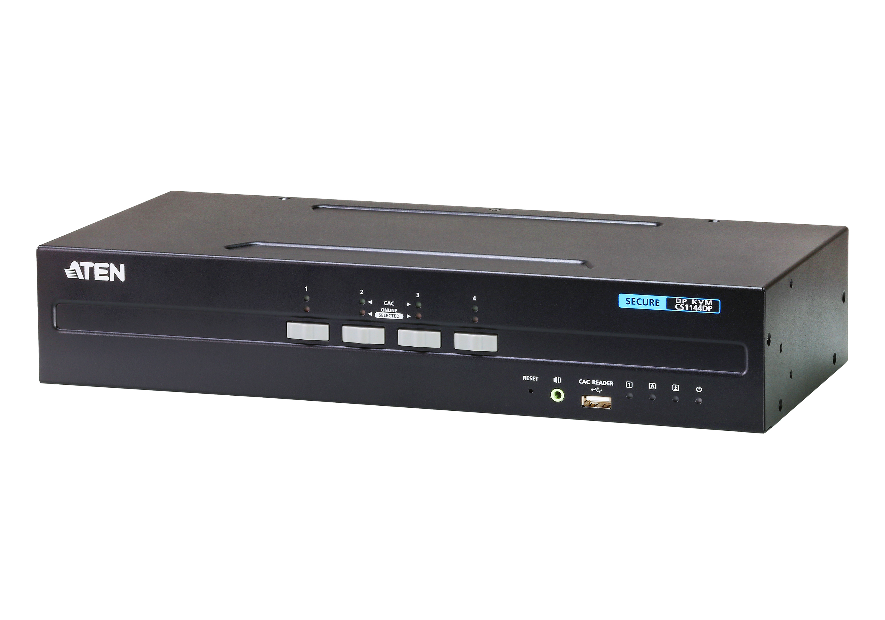 4-Port USB DisplayPort Dual Display Secure KVM Switch (PSS PP v3.0 Compliant)