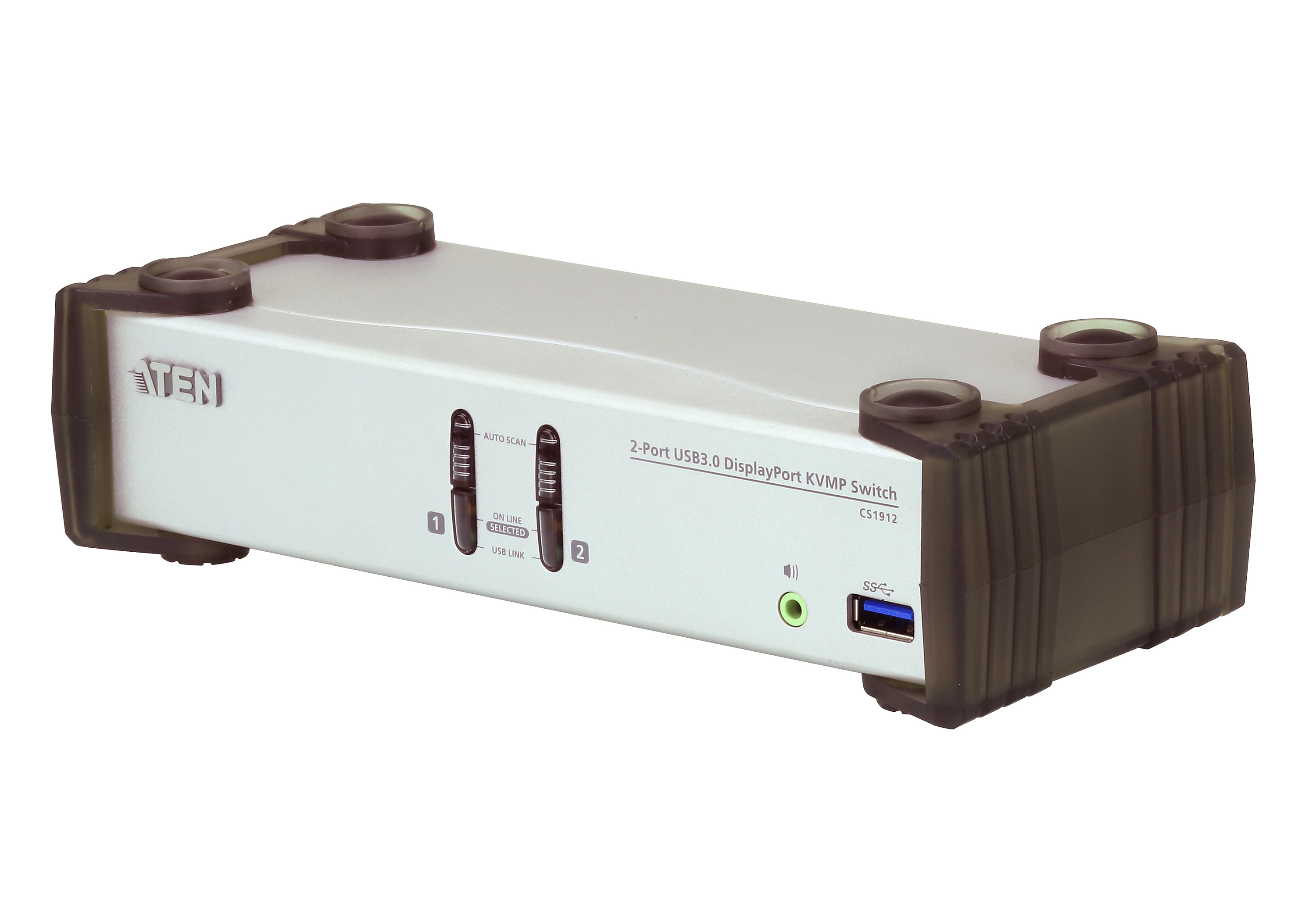 2-Port USB 3.0 DisplayPort KVMP™ Switch (Cables included)