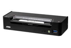 3-Port USB-C DisplayPort Hybrid KVMP™ Switch