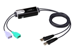 2-Port USB Boundless Cable KM Switch