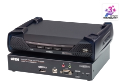 4K DisplayPort Single Display KVM over IP Extender