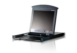16-Port Dual Rail Touchscreen KVM Switch
