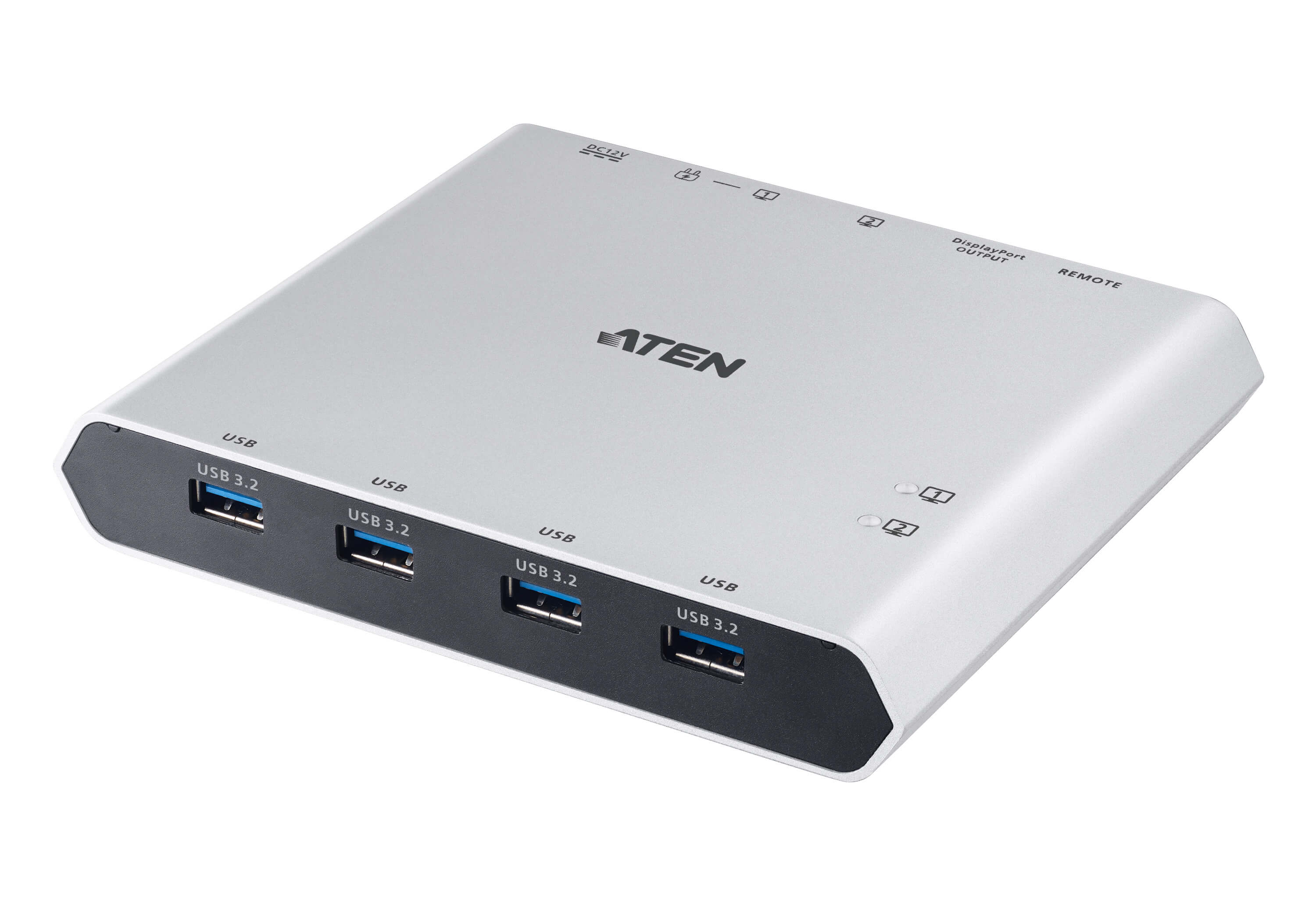 2-Port 4K DisplayPort USB-C KVM Switch with Power Pass-through | Duo Flex (8K, USB 3.2 / 4.0, Thunderbolt 4 Compatible)
