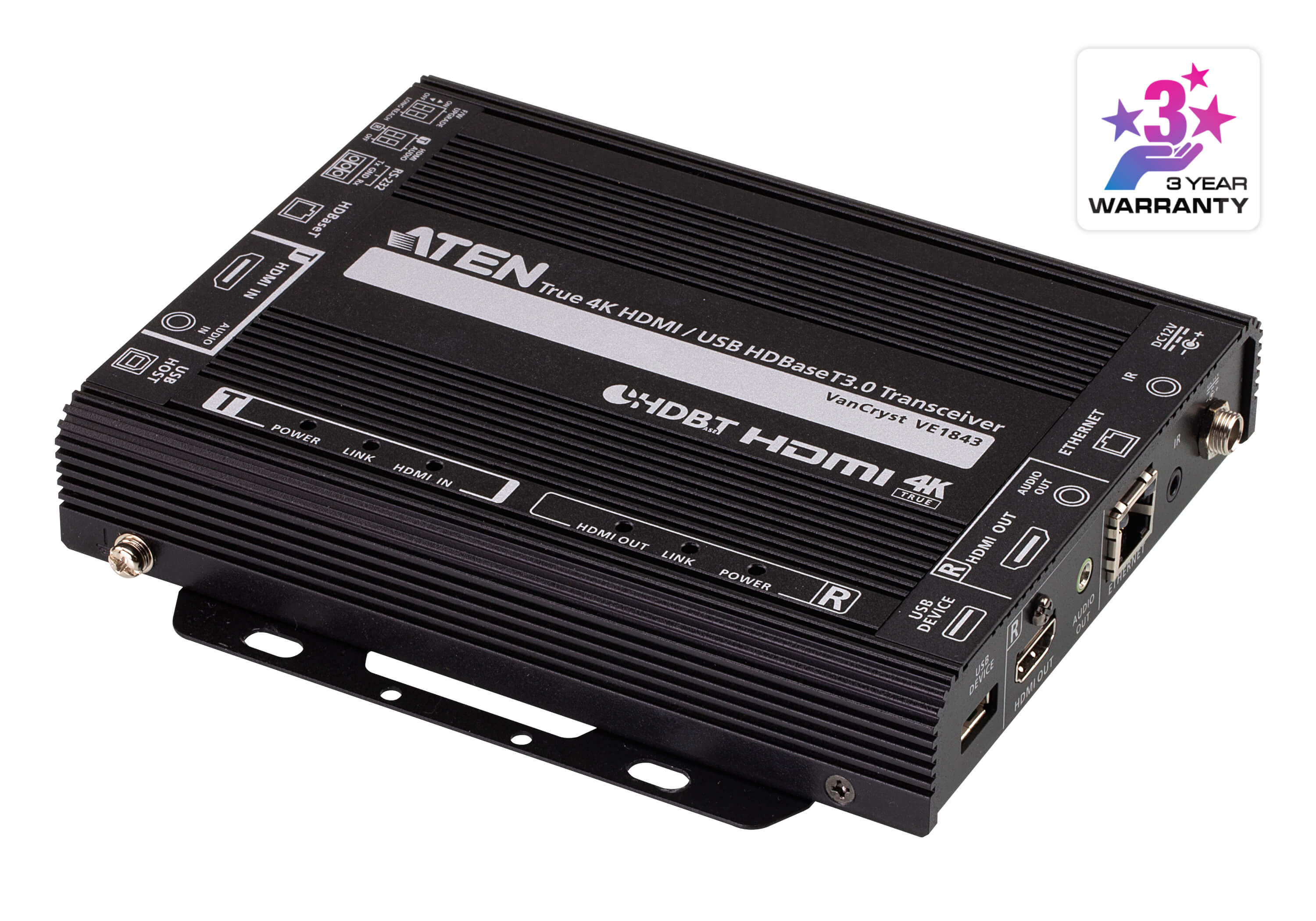 True 4K HDMI / USB HDBaseT 3.0 Transceiver