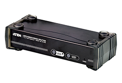 8-Port VGA/Audio Cat5e/6 Splitter with RS-232